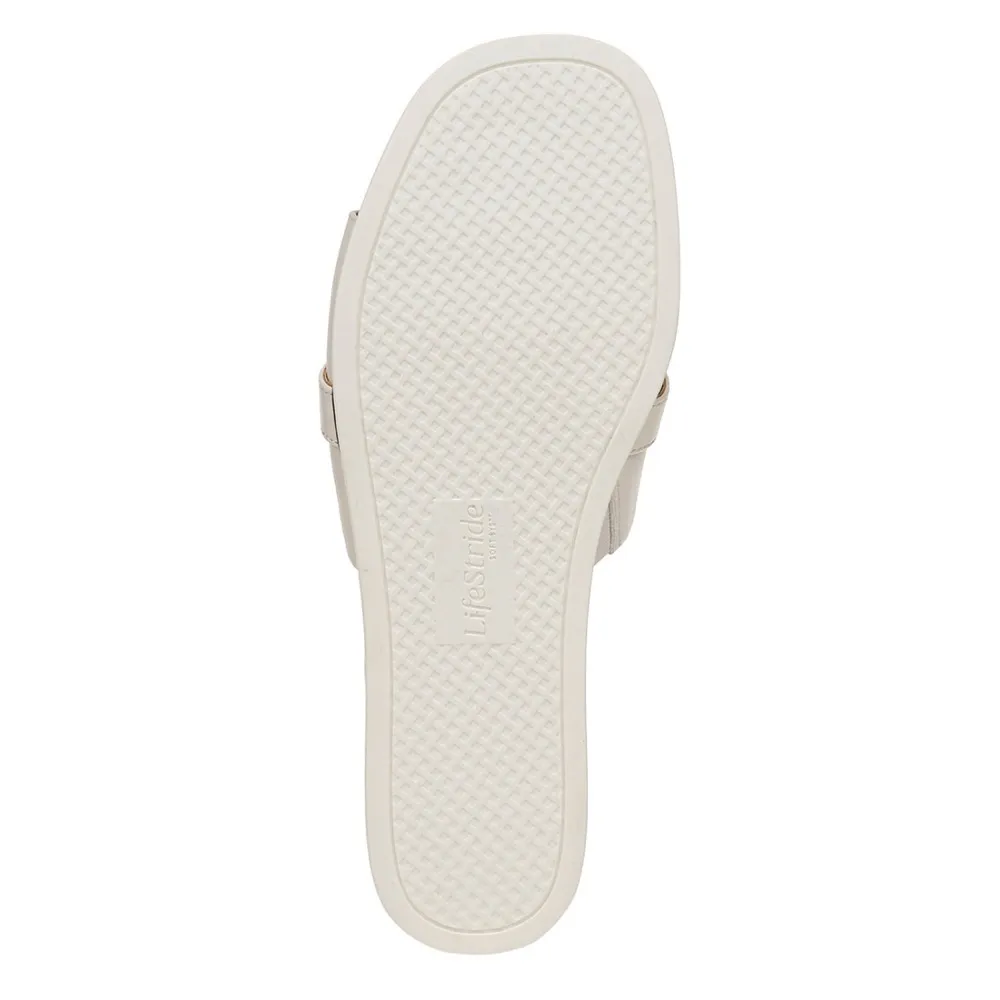 LifeStride Women’s Genevieve Square Open Toe Sandals- Size 7M - Image 5