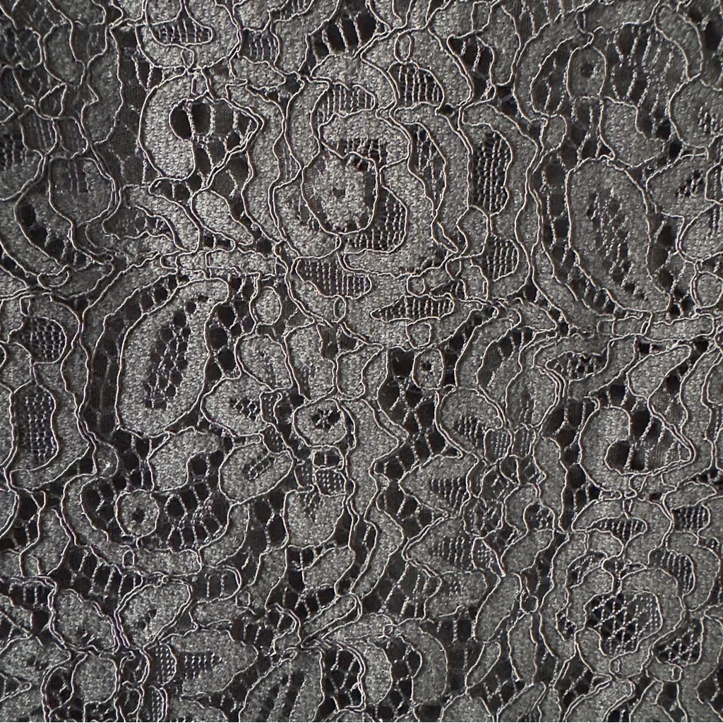 Banana Republic Black Lace Skirt Ruffle flare mermaid hem midi zip up zipper NWT - Image 10