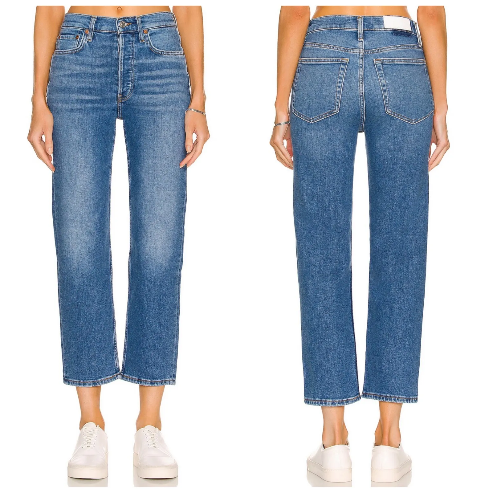 Re/Done 70s Stovepipe Jeans - Image 2