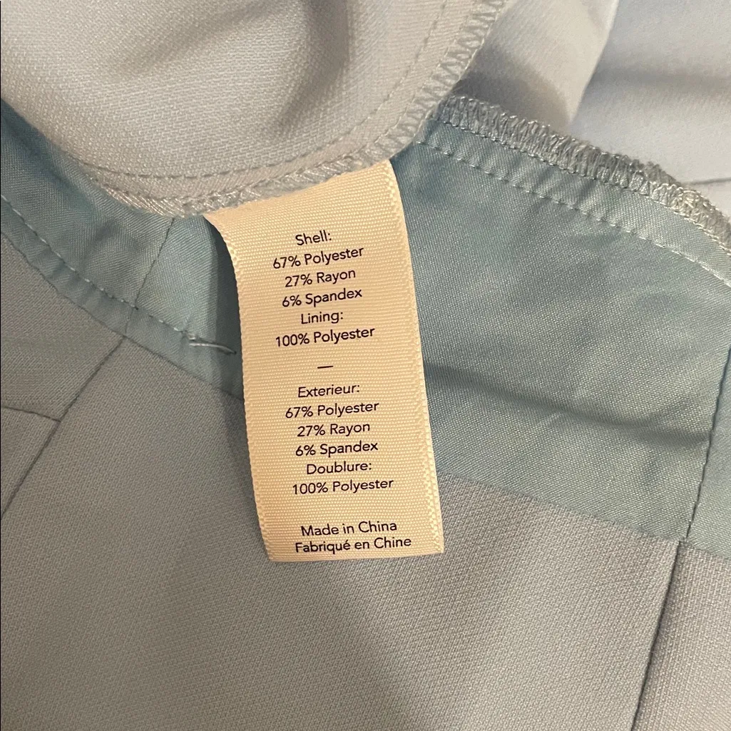 NWT Likely Light Blue Midi Dress with Spaghetti Straps Size 0 - Image 6