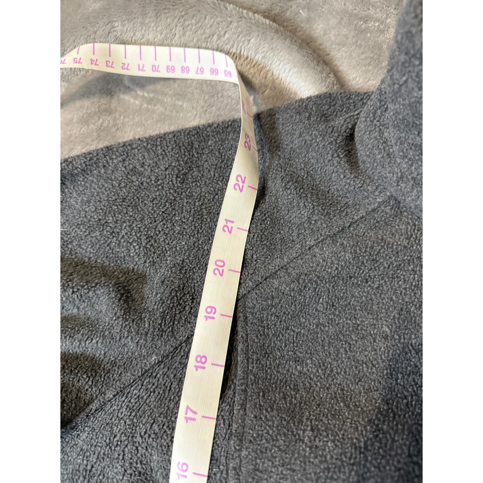 Columbia Benton Springs Fleece Jacket‎ Women Gray Full Zip Outdoor Hiking Medium - Image 8