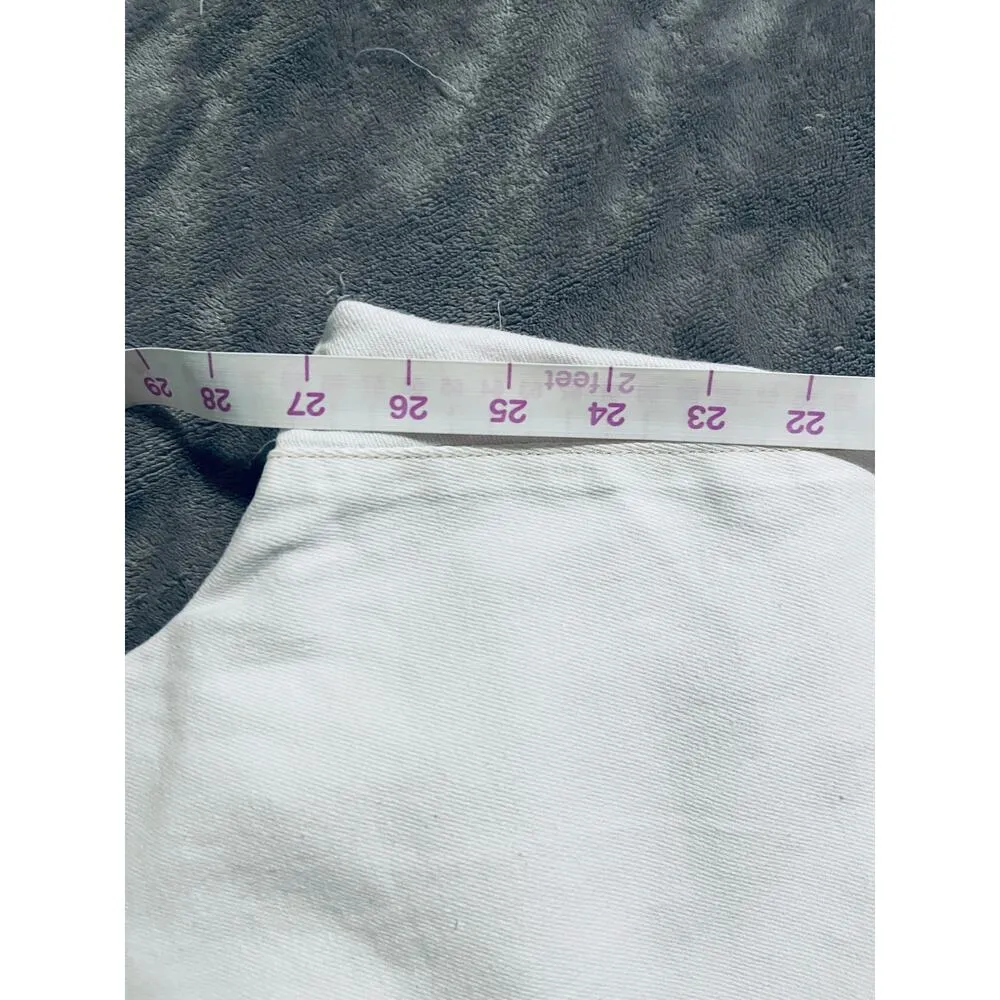 NWT J.Crew‎ Drawstring Pants Size 32 Soft White Causal Comfortable 100% Cotton - Image 9