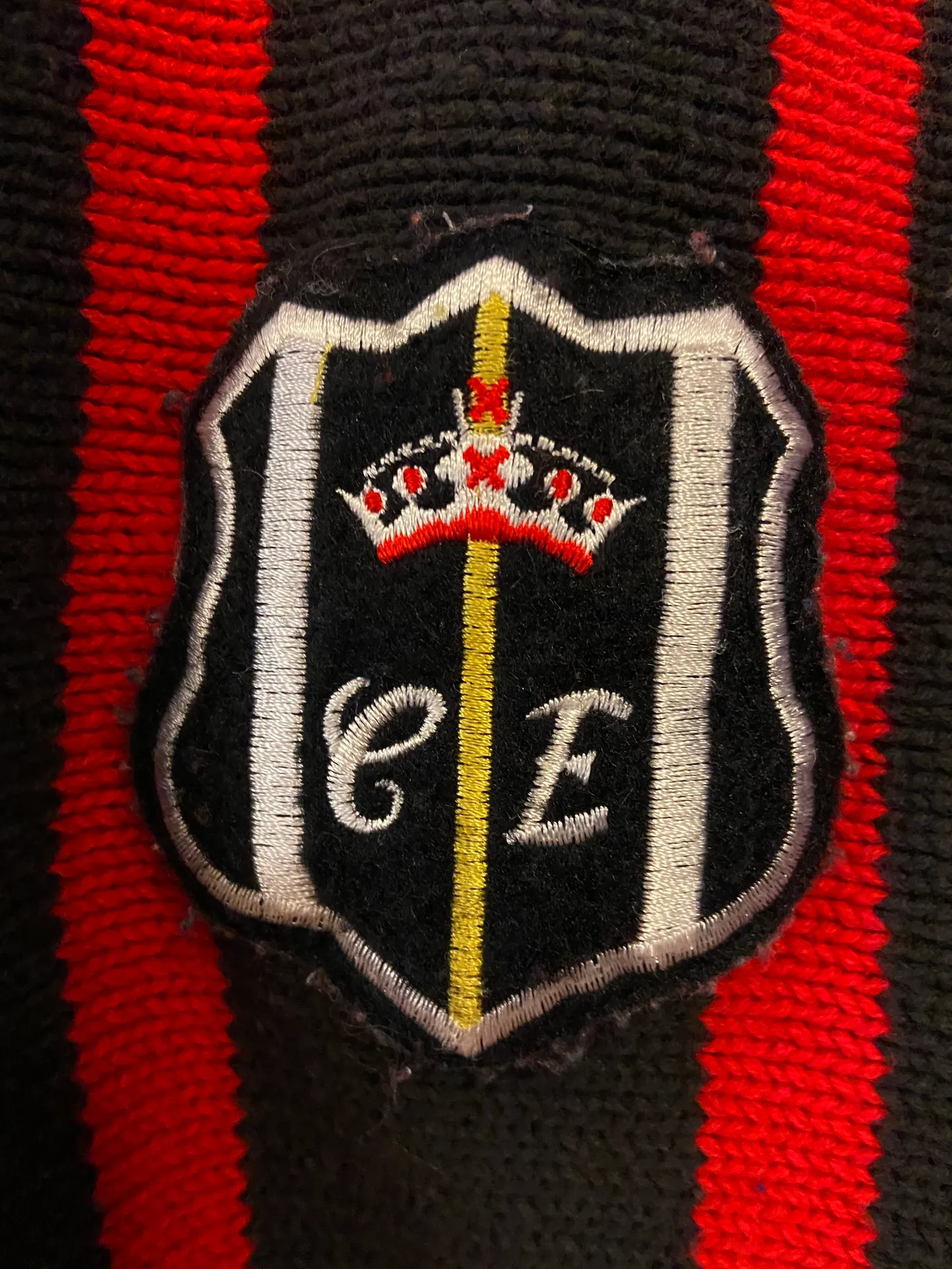 Men’s Vintage  ski chunky knit Crewneck - Image 3