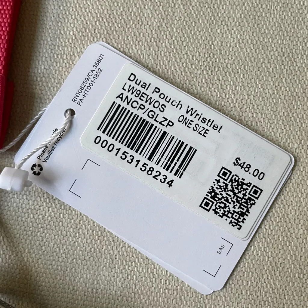 Lululemon Dual Pouch Wristlet -  Ancient Copper/Glaze Pink - Image 5