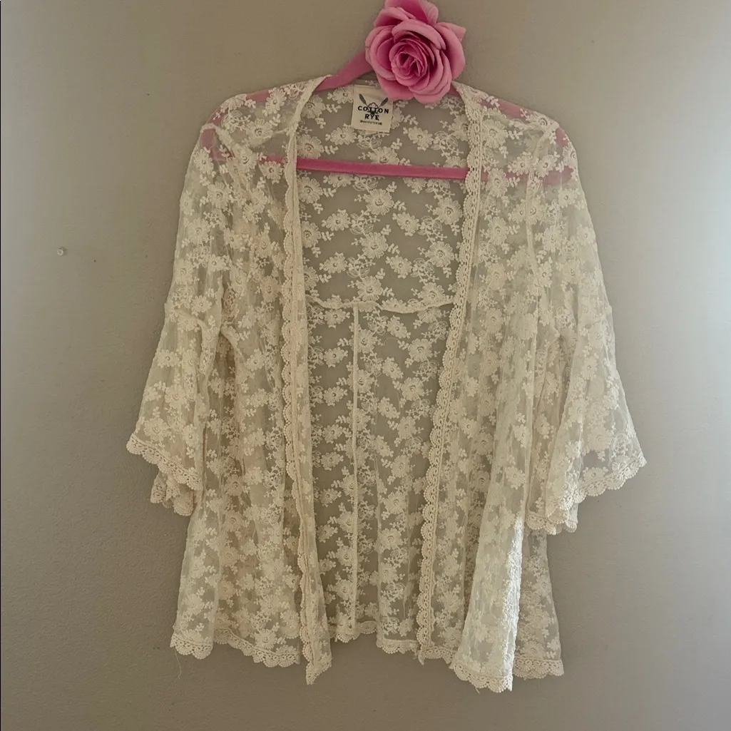 Lace kimono Size M - Image 2