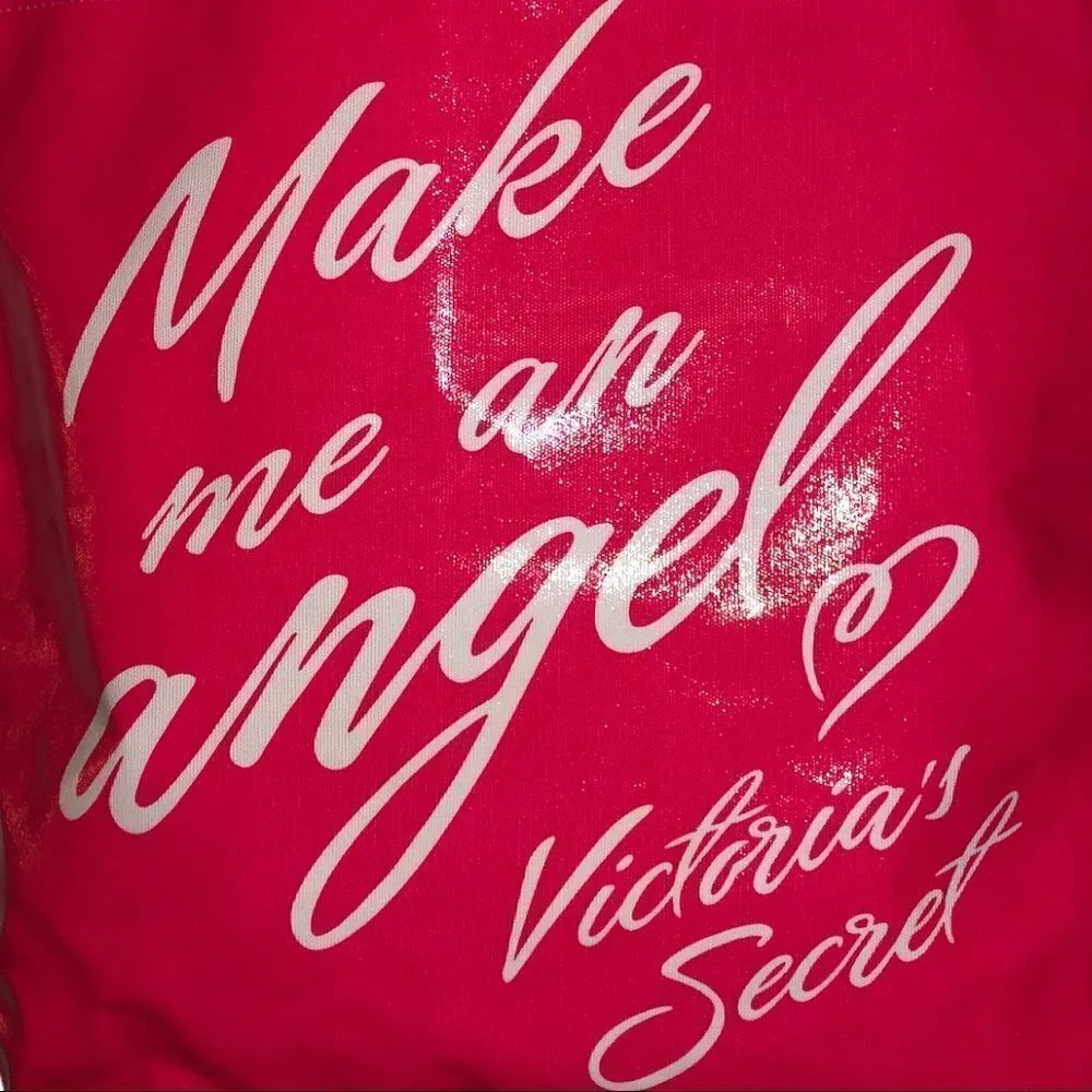 Victoria’s Secret red vinyl tote - Image 2