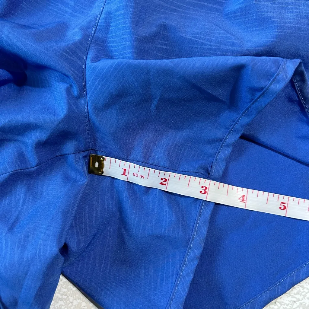 Nike Women's Vibrant Blue Athletic Shorts - Image 5