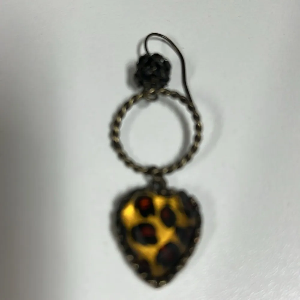 Roxy  Heart Shaped Earrings - Image 2