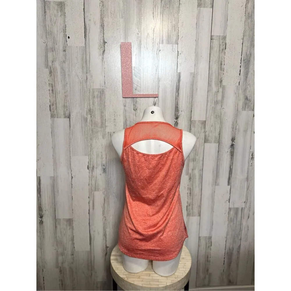 Orange work out tank top size large - Image 3