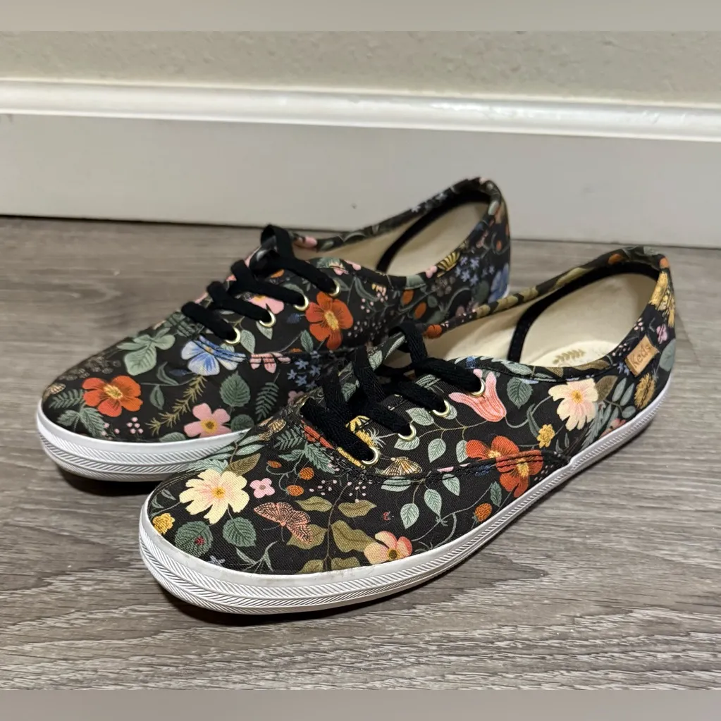 Keds x Rifle Paper Co Champion Floral Sneakers Strawberry Fields Women - Image 2