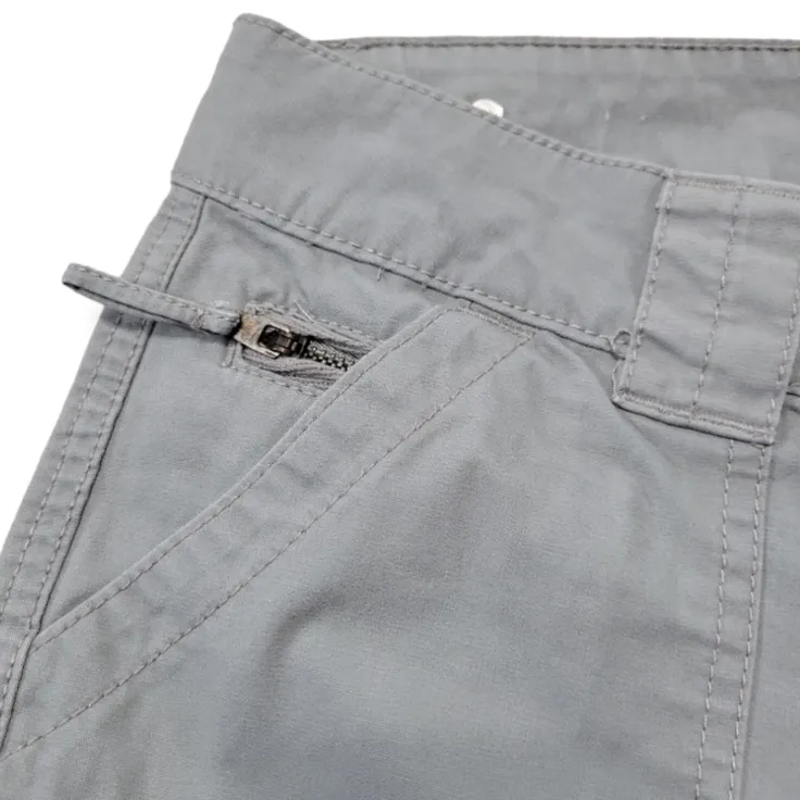 Gap Pants Size 0 W27" x L23" Women's Capri Pants Capris Cropped Crop Pants Gray - Image 6