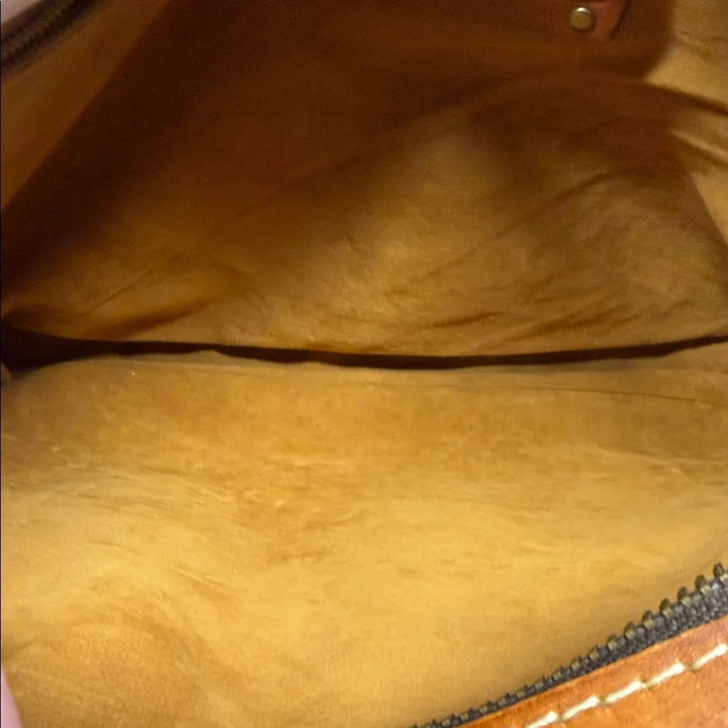 Patricia Nash Camila Double Zip Burnished Tooled Leather Crossbody Bag Purse - Image 14