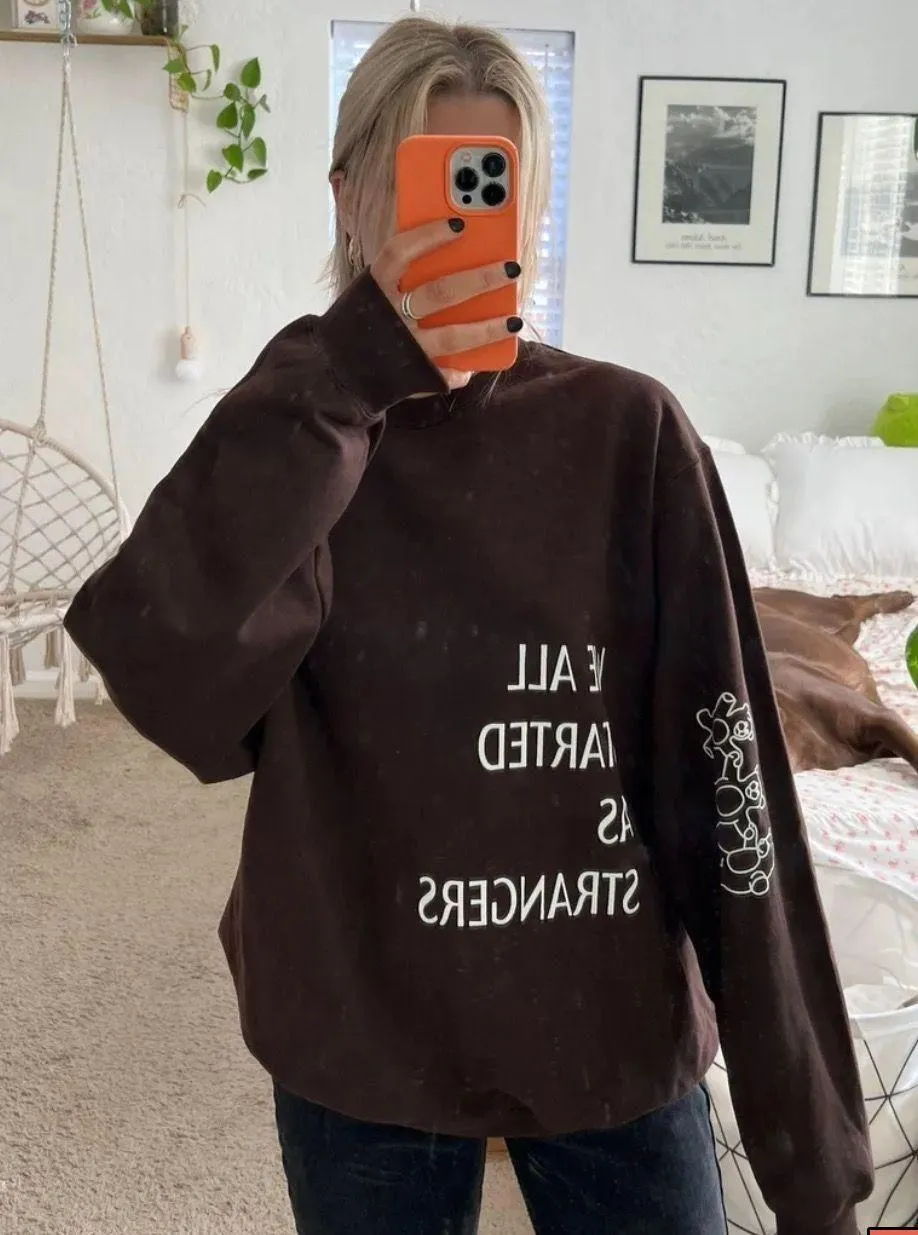 White Fox Boutique Strangers Crewneck  - Image 4