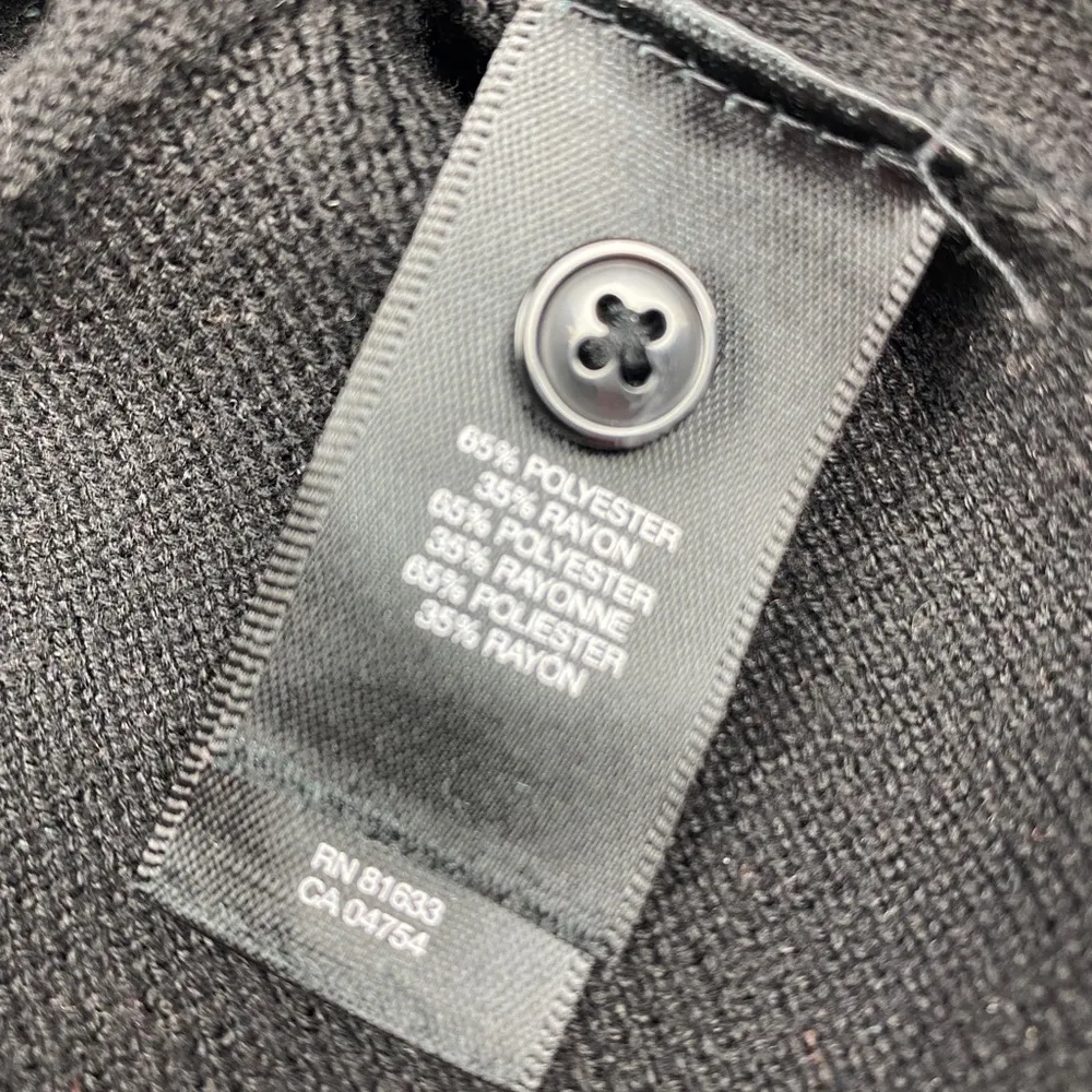 Kenneth Cole Black Pull Over Sweater Size L Women’s - Image 9