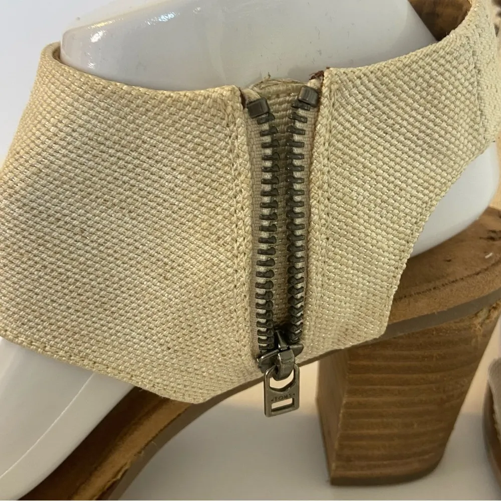 Toms Natural Yarn Majorca Cutout Sandals - Image 7