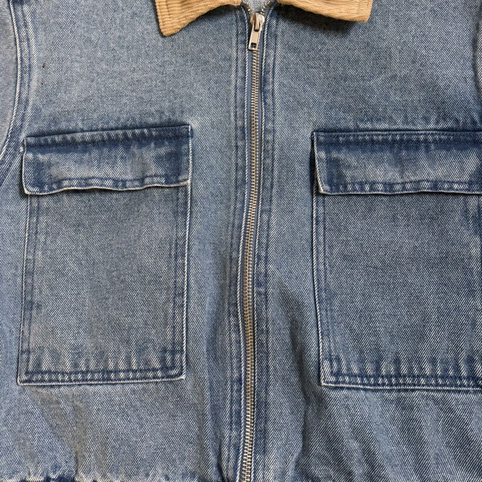 Netflix Official Stranger Things Billy Hargrove  Denim Jacket Women's Size XS - Image 2