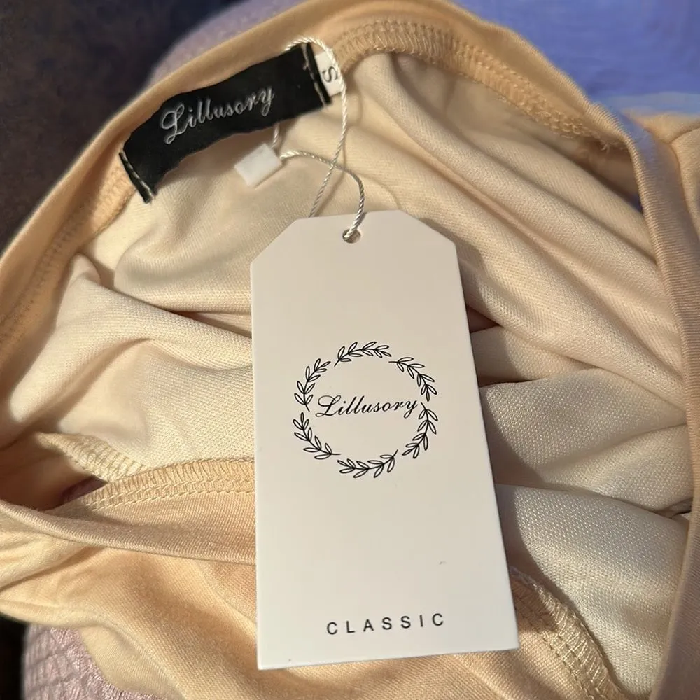 LILLUSORY Casual Sleeveless Bodycon Beach Tank Ruched Mini Dress (73) - Image 5