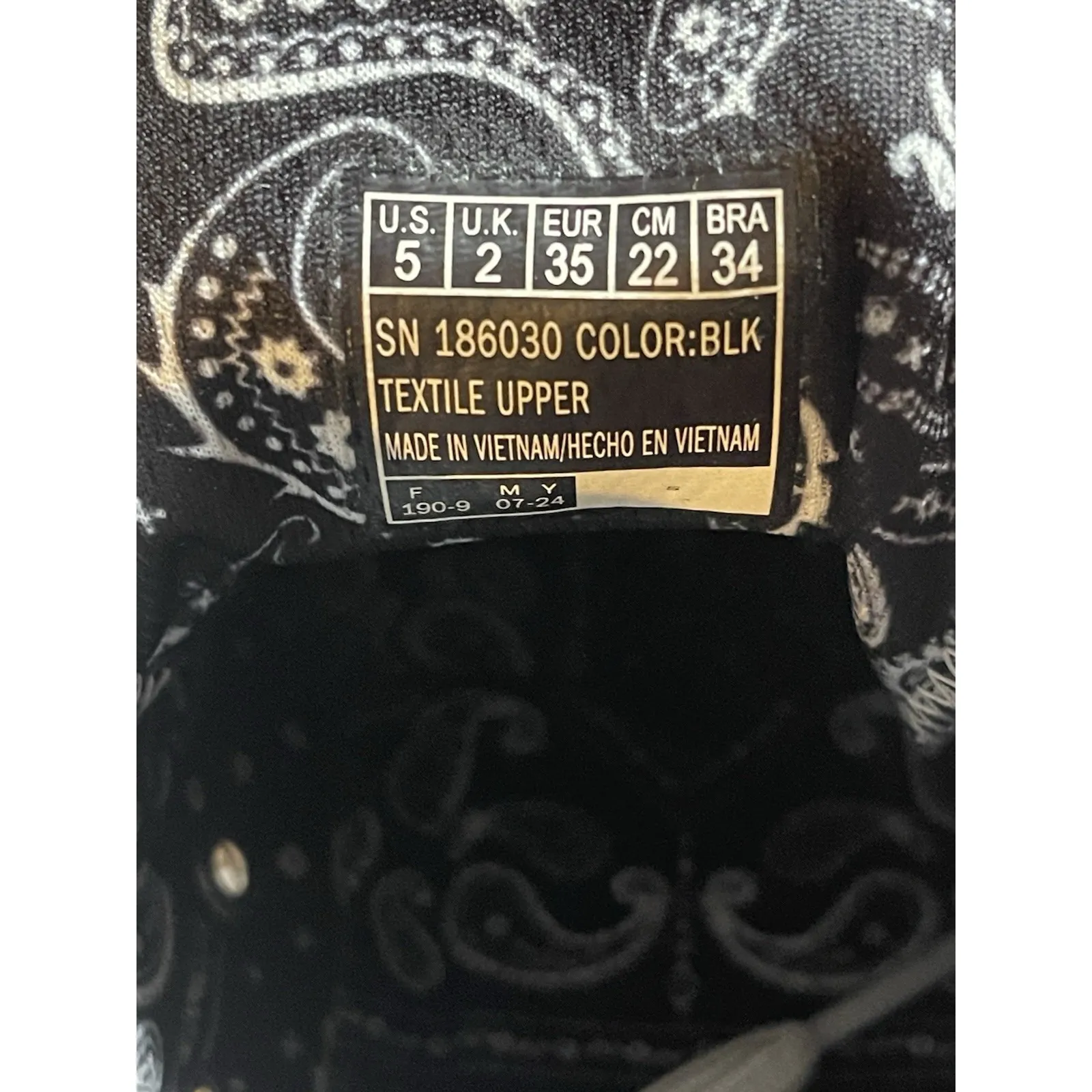 Skechers Snoop Dogg Snoop One Doggy Bonez Womens Size 5 Black Sneakers Shoes - Image 7