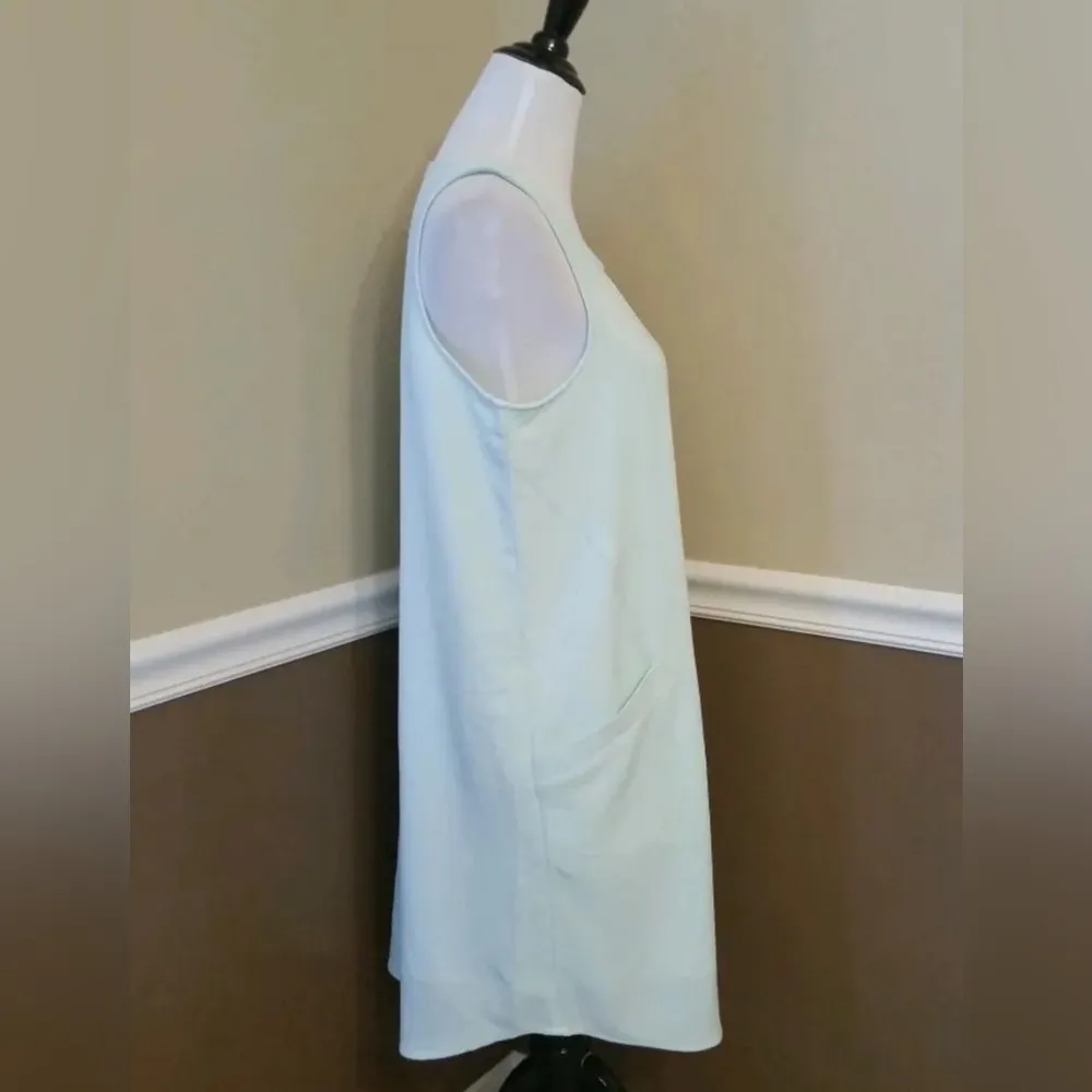 Pale Mint Green Sleeveless Shift Tunic Dress Jack by BB Dakota from ModCloth M-L - Image 2
