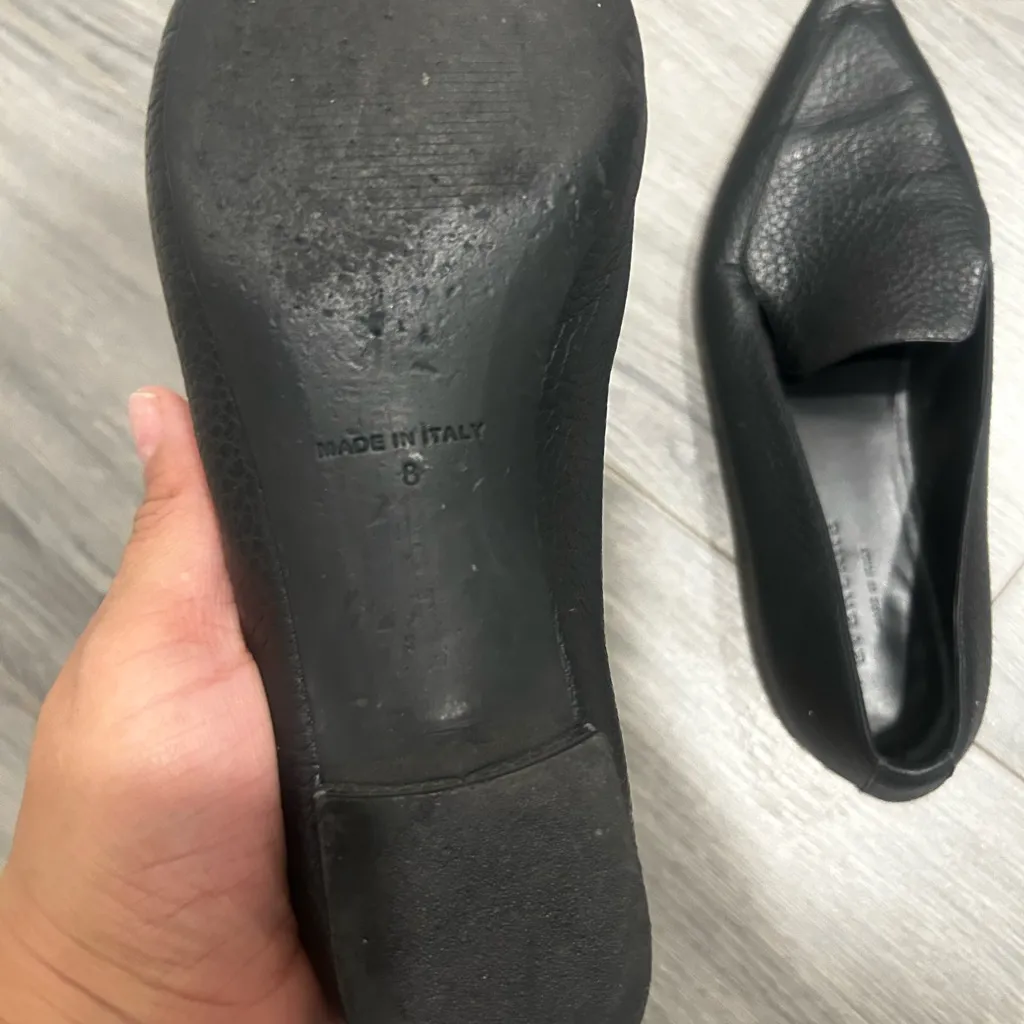 Everlane The Boss Black Leather Flats - Image 4