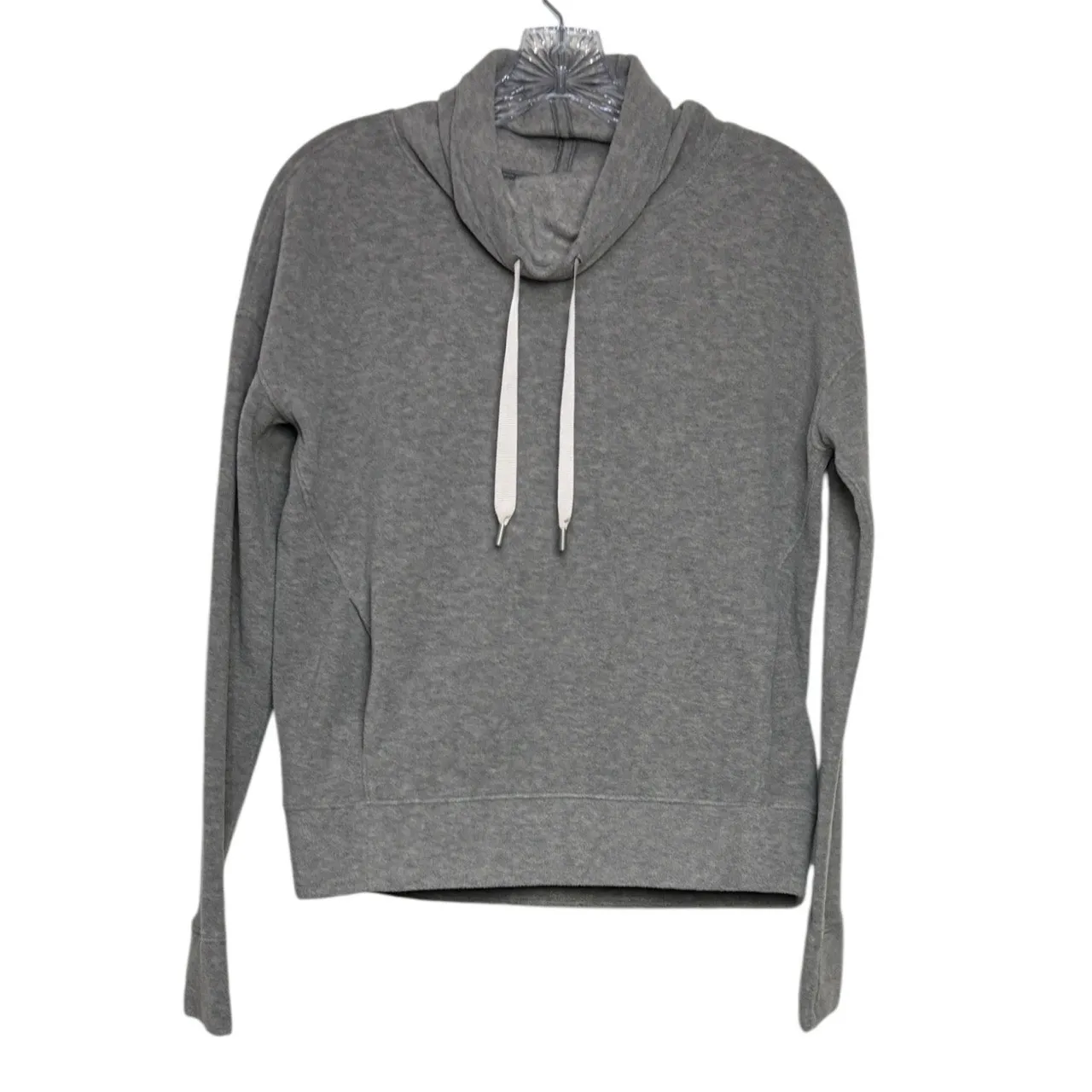 Lululemon Go Forward Pullover Sweater sz 4 Heathered Pink Bliss Drawstring Cozy - Image 2