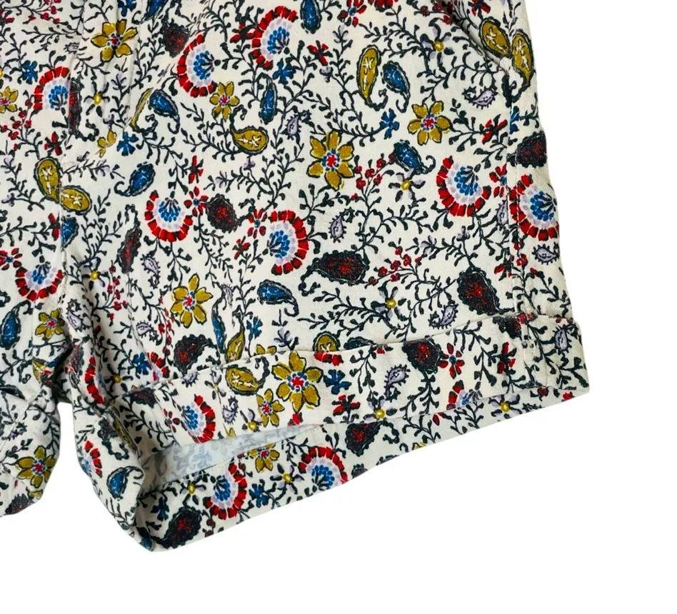 Women's Dear John Multicolored Paisely Print Summer Shorts Size 33 - Image 4
