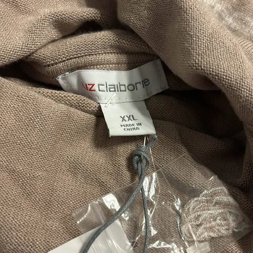 Liz Claiborne  Plus Cowl Neck Sweater - Image 6