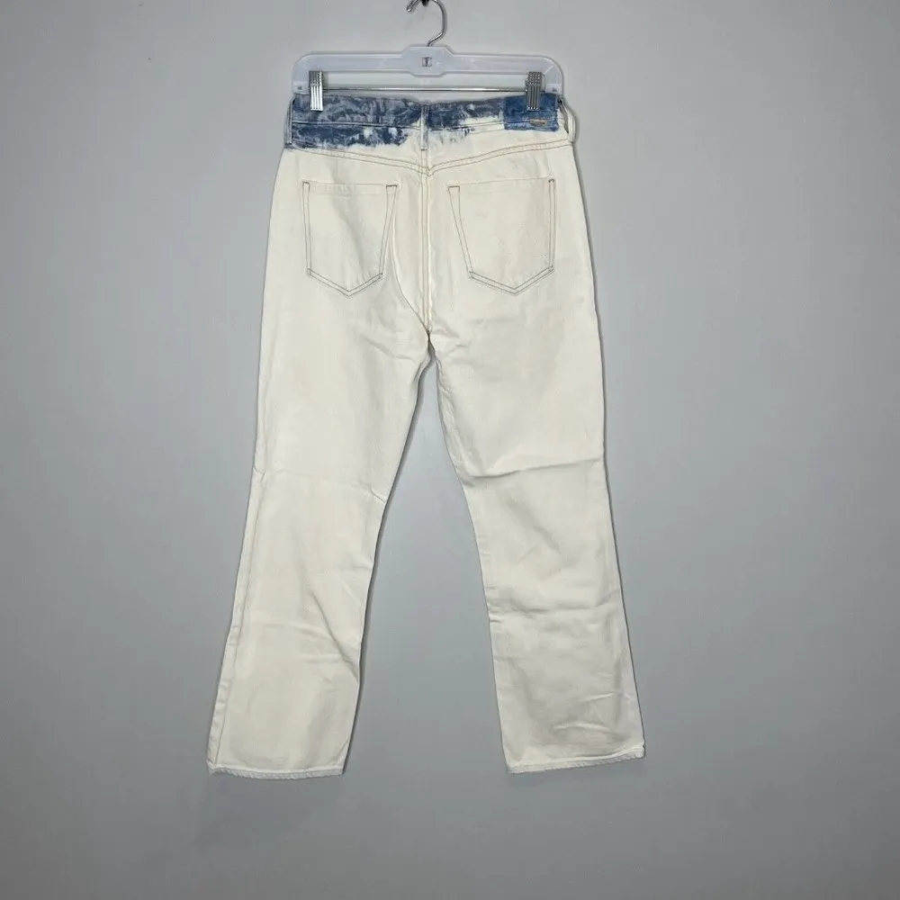 Mother Superior The Dutchie Dante’s Garden Blue White Bleach Wash Jeans 27 - Image 4