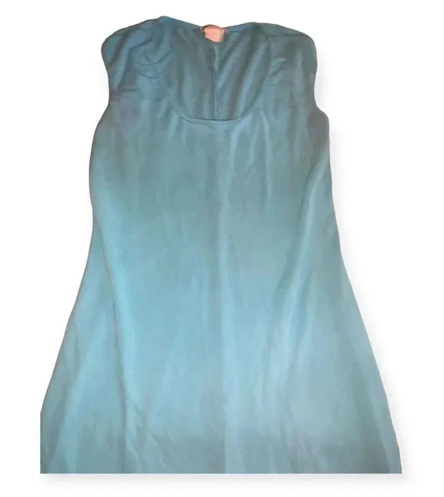 Y2k fitted aquamarine dress Size M - Image 4