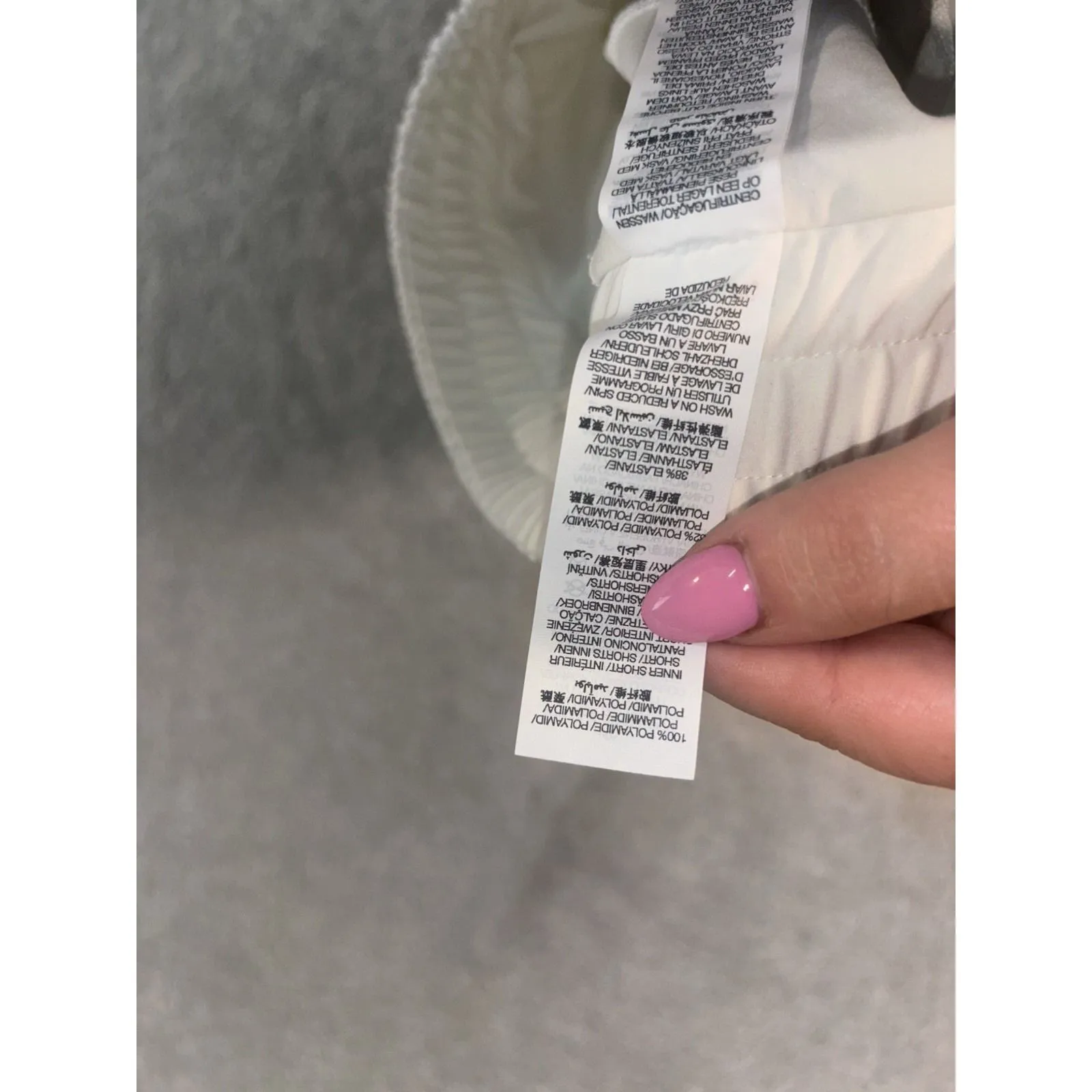 SWEATY BETTY BRODERIE ANGLAISE SHORTS‎ WOMENS Lily White L 10 RUNNING NWT EYELIT - Image 8