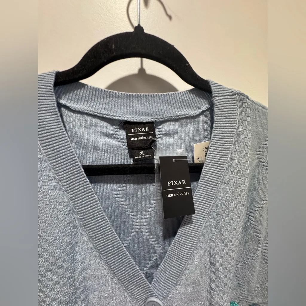 Disney Pixar Up Ballon Dug and House Embroidered Cardigan - Image 5