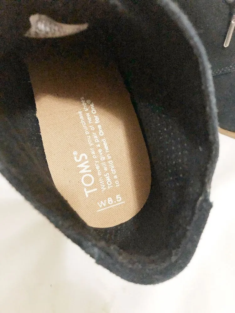 Toms Lunata Lace Up Suede Bootie - Image 5