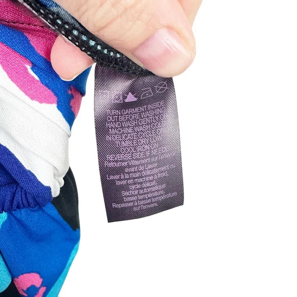 HALE‎ BOB Multicolored Leopard Sleeveless Jumpsuit Mixed Print Colorful Wide Leg - Image 7