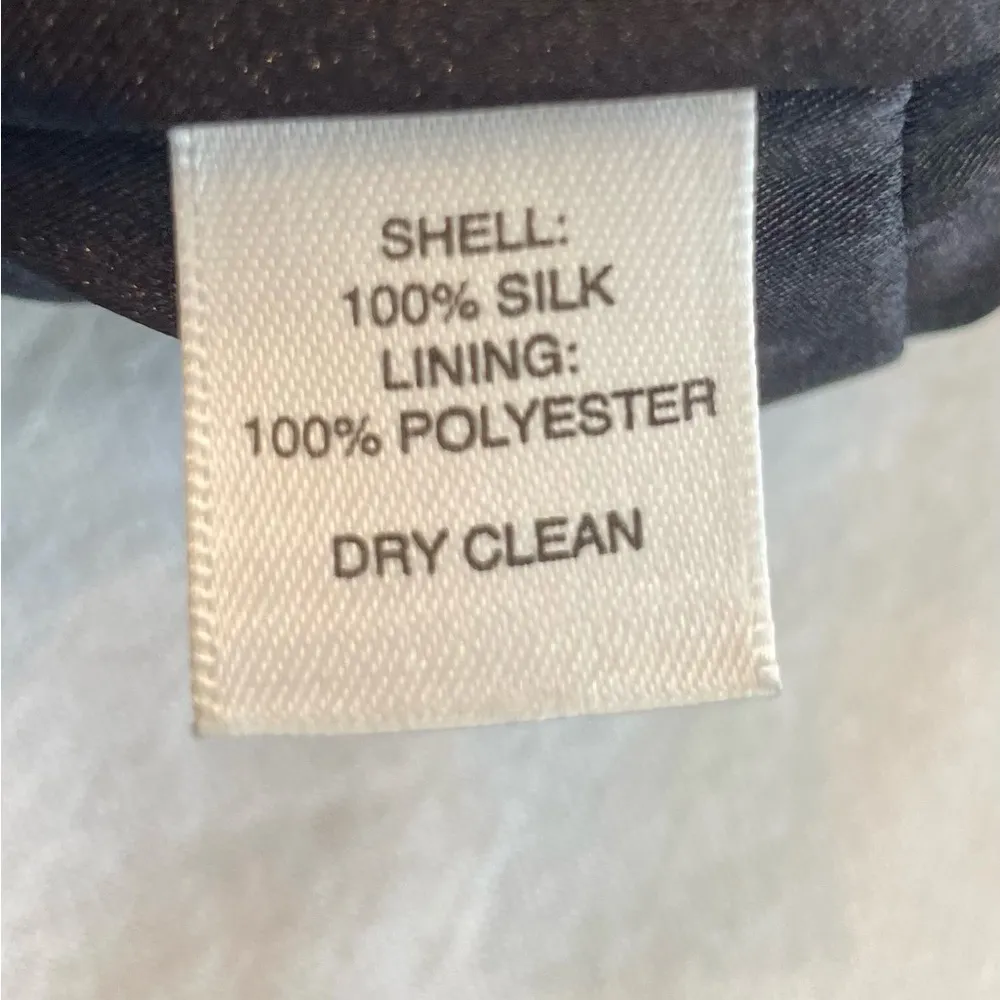 White House Black Market Whimsy Patterned Silk lined Dress - Image 6