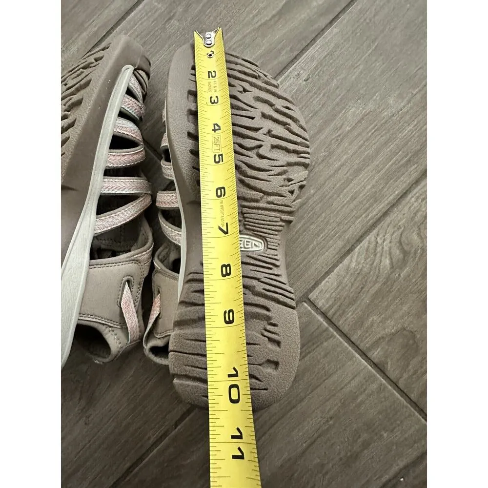 KEEN  Whisper Taupe/Coral waterproof outdoor  Sandal Size 10.5 NWB - Image 8