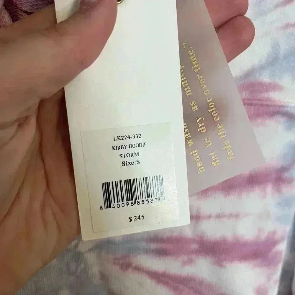 NWT LoveShackFancy Kirby Puff Sleeve Hoodie - Image 7