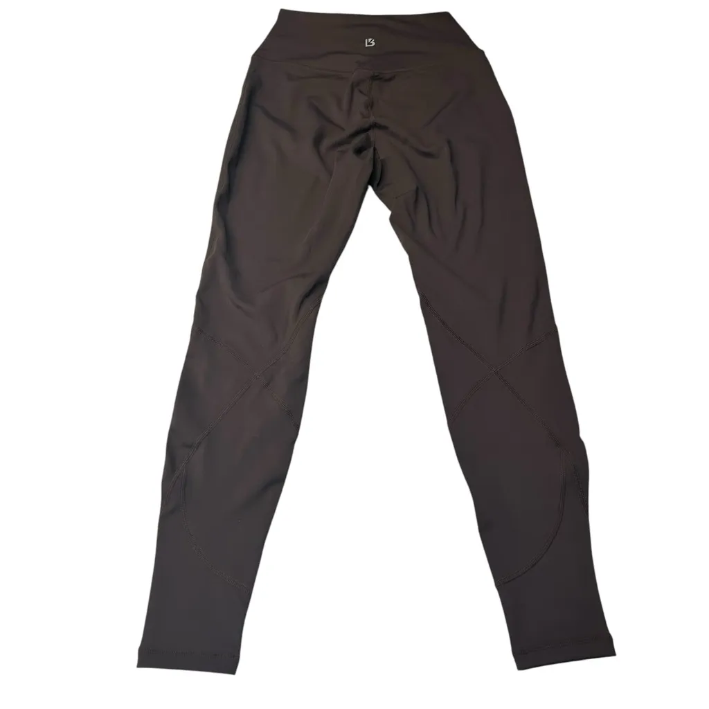 Buffbunny Size M High Waist‎ Step Up Leggings Brown Athletic Performance Gym NWT - Image 2