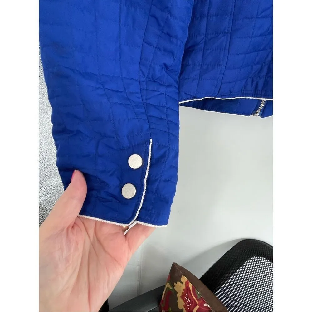 Chico’s size Medium (1) quilted cropped jacket - Image 3