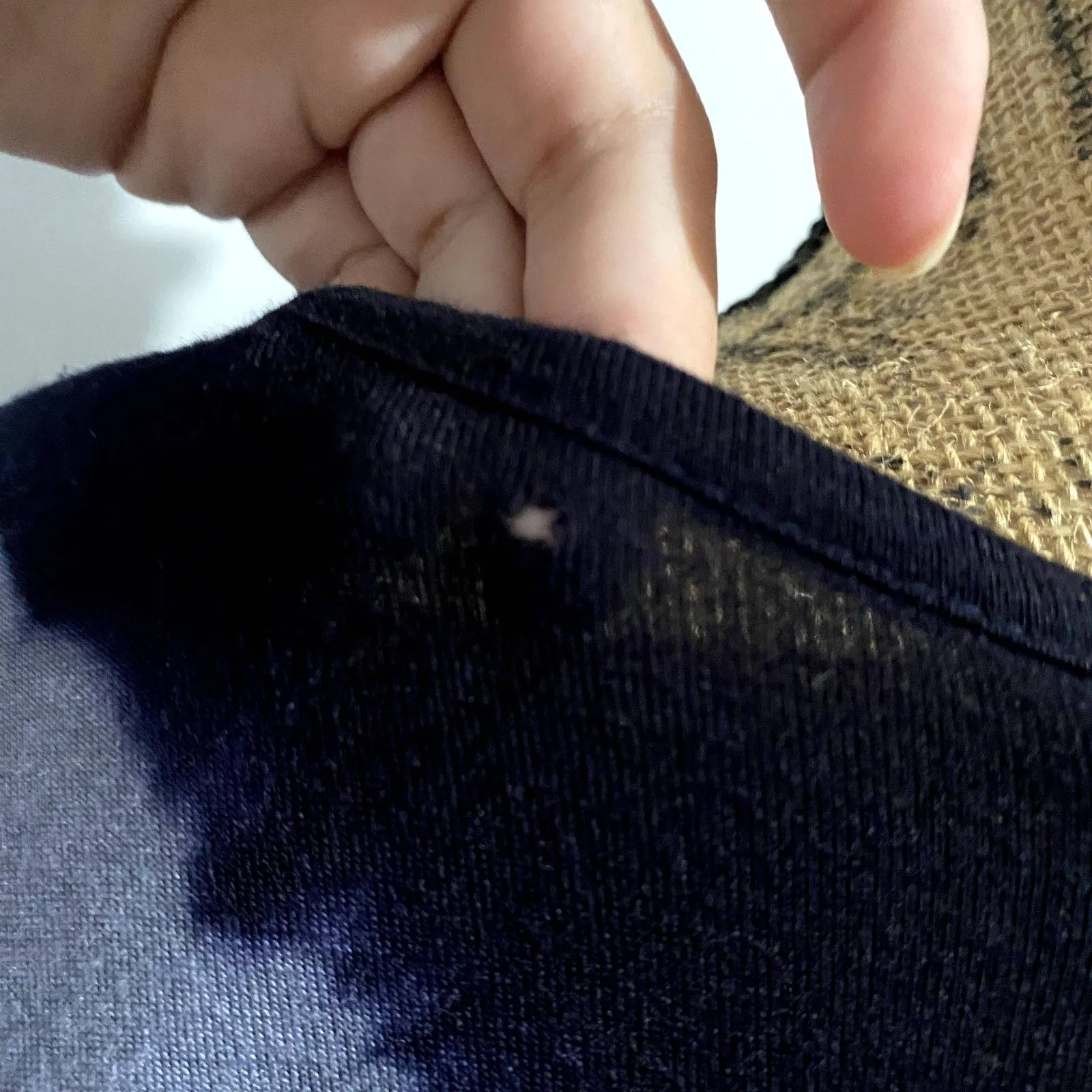 NWT Romeo & Juliet Couture Tie Dye Maxi Dress‎ Navy Gray Size Medium - Image 5