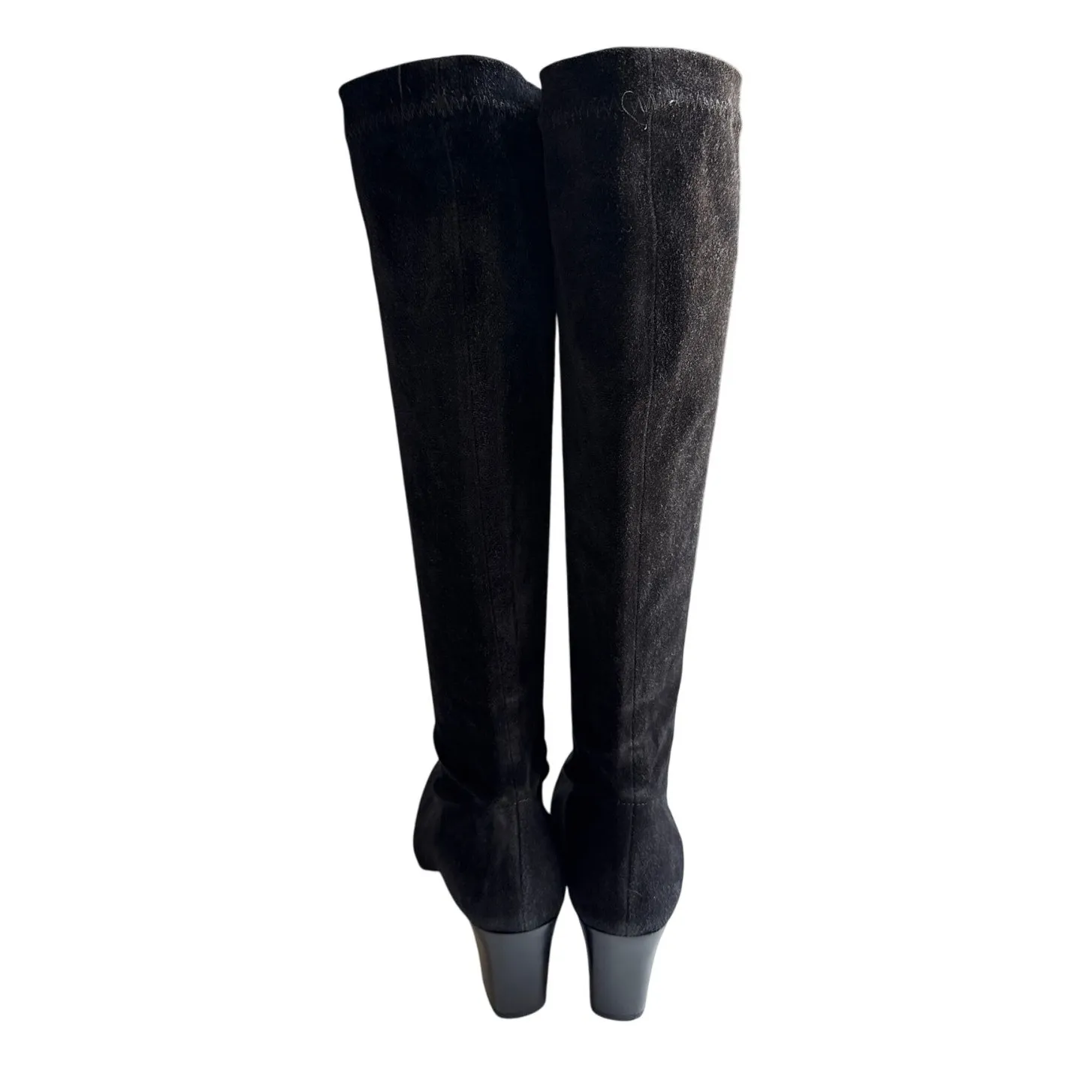 Robert Clergerie Knee High Black Sock Boots Size 8.5 - Image 4