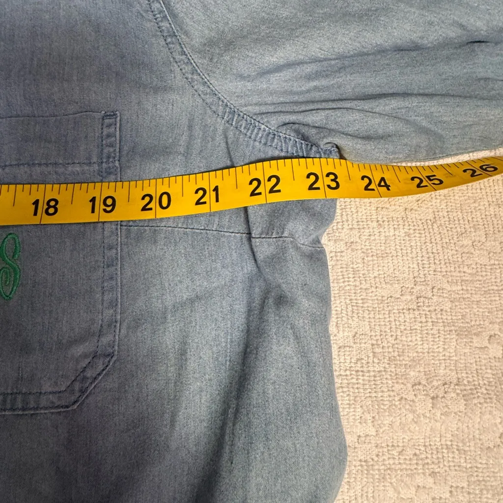 Style & Co. Blue Denim Shirt - Image 4