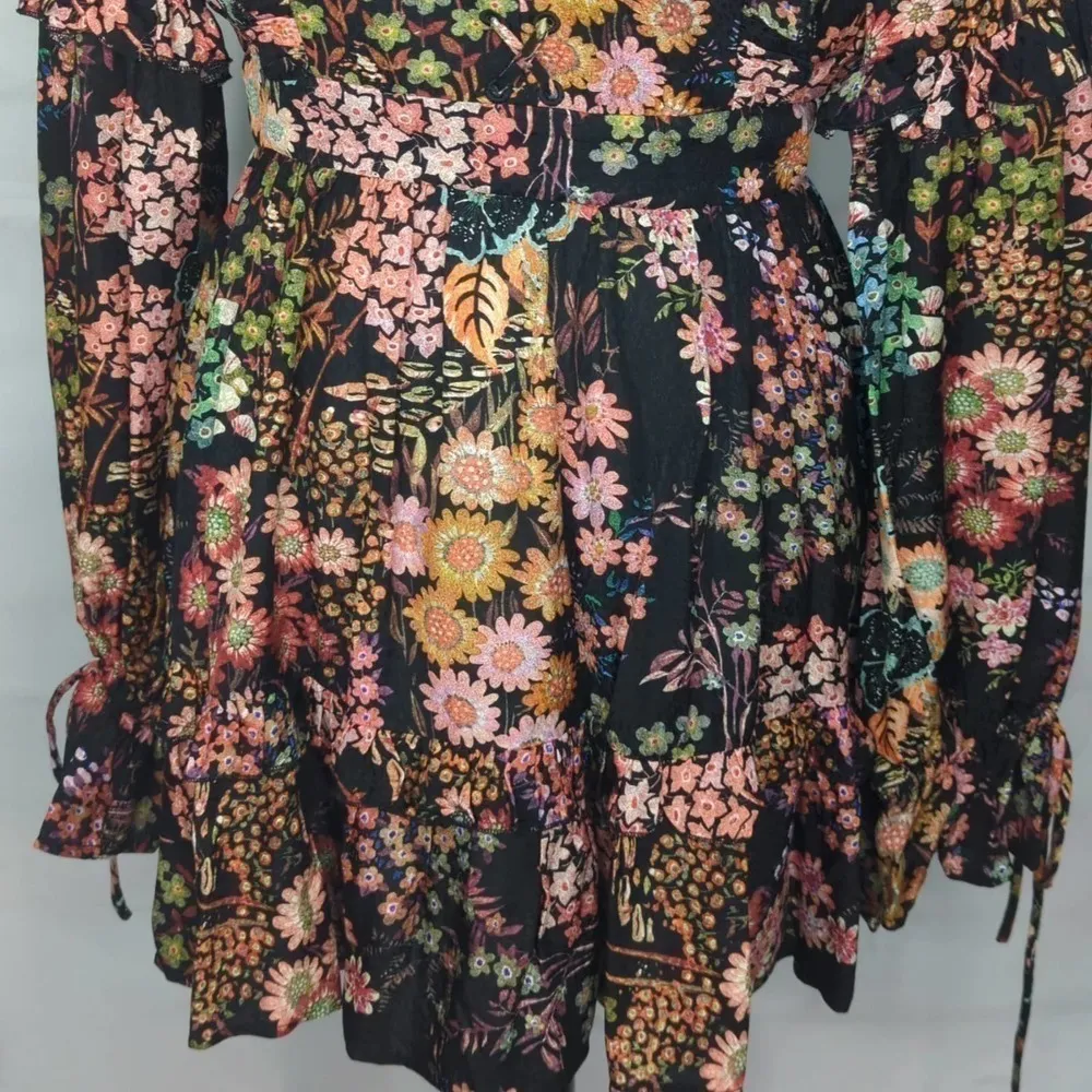 Ted Baker Hendria Ruffle-Trim Mini Dress‎ - Image 4