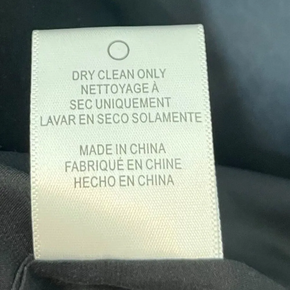 Sachin + Babi Pasa Silk One Shoulder Blouse Women’s Size 6 Black Tassel Hem - Image 8