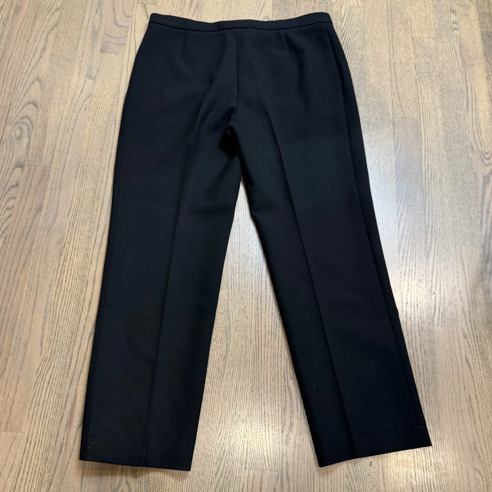 Peserico Design Black Tailored Dress Pants Womens Size 14 (IT 50) Made in Italy - Image 7