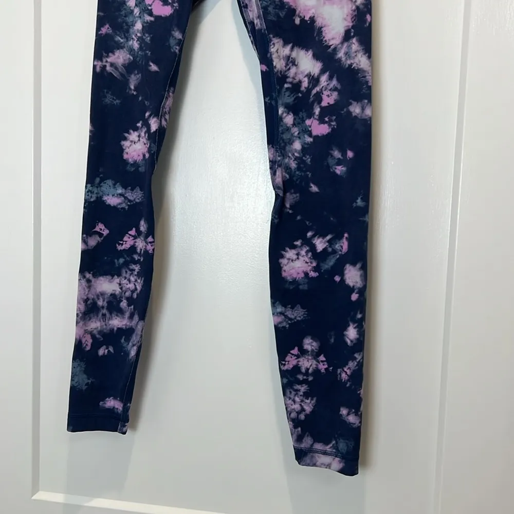 Lululemon Align hi-rise Tie-Dye Leggings - Pink and Blue size 6. - Image 9