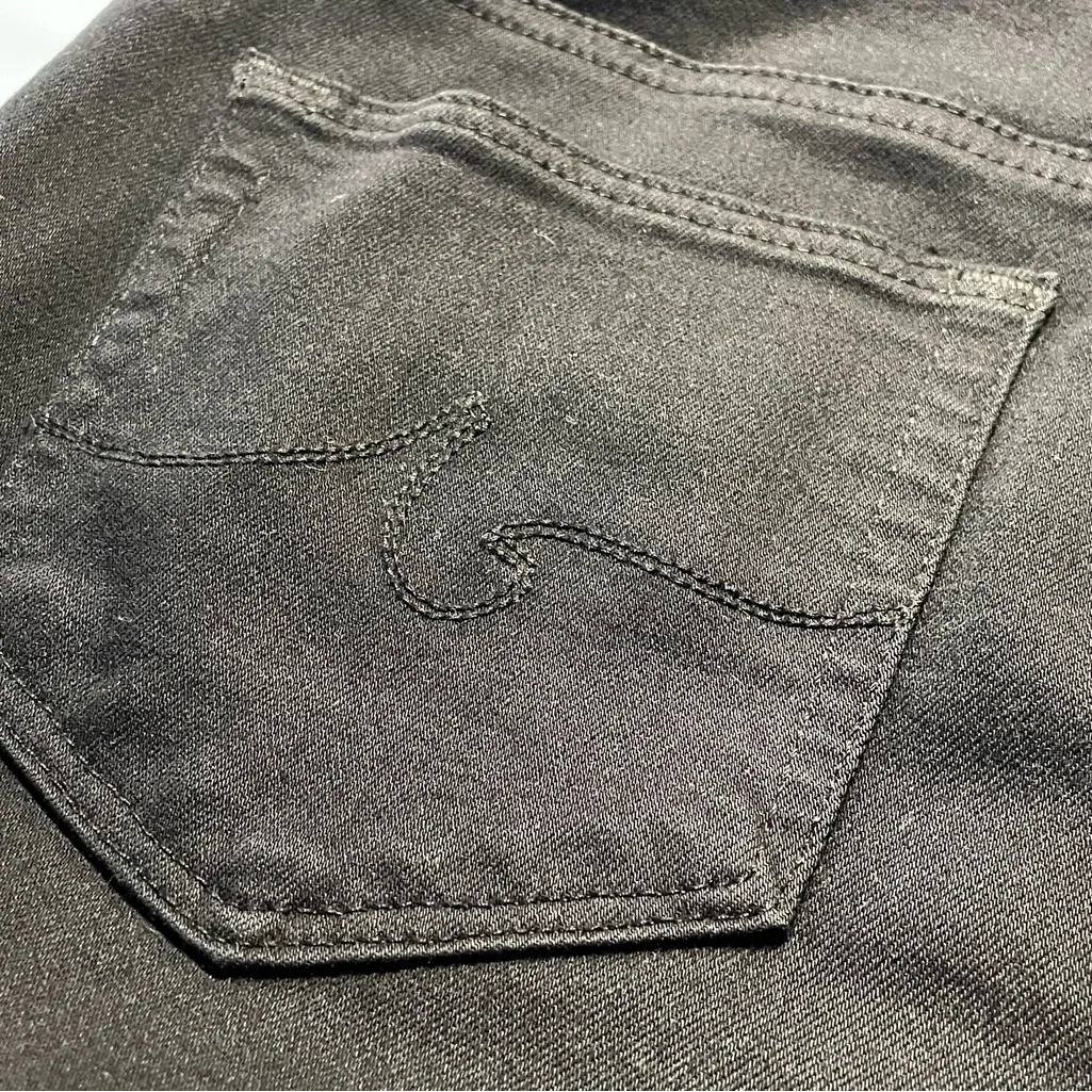 AG Adriano Goldschmied - Farrah Ankle High Rise Skinny Jeans Black Size 25 - Image 14