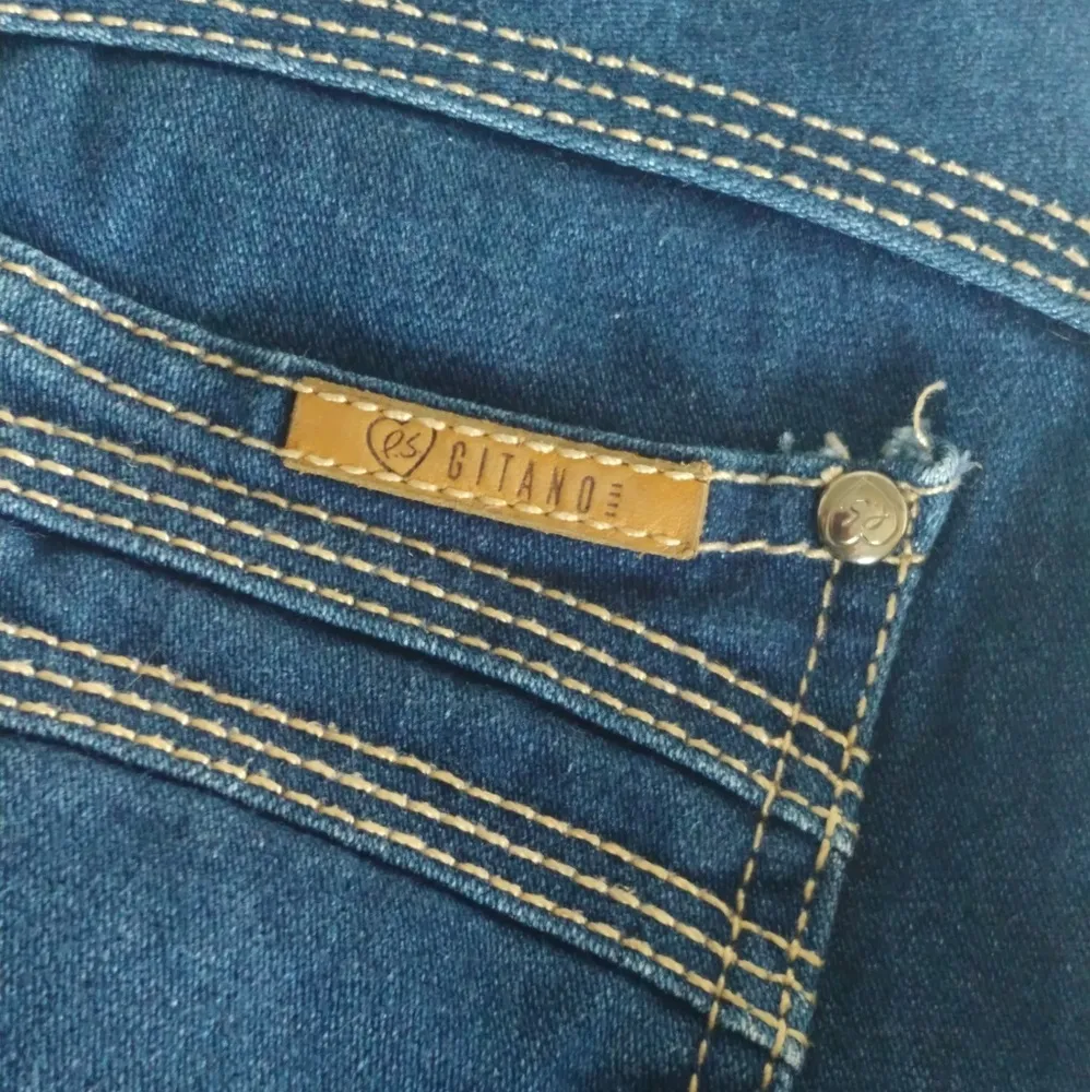 Vintage Gitano High Waist Mom Jeans Pants Blue Size 12 - Image 4