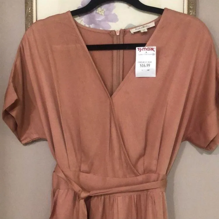 TJ Maxx Rebellion Blush Jumpsuit With Pockets - Image 2