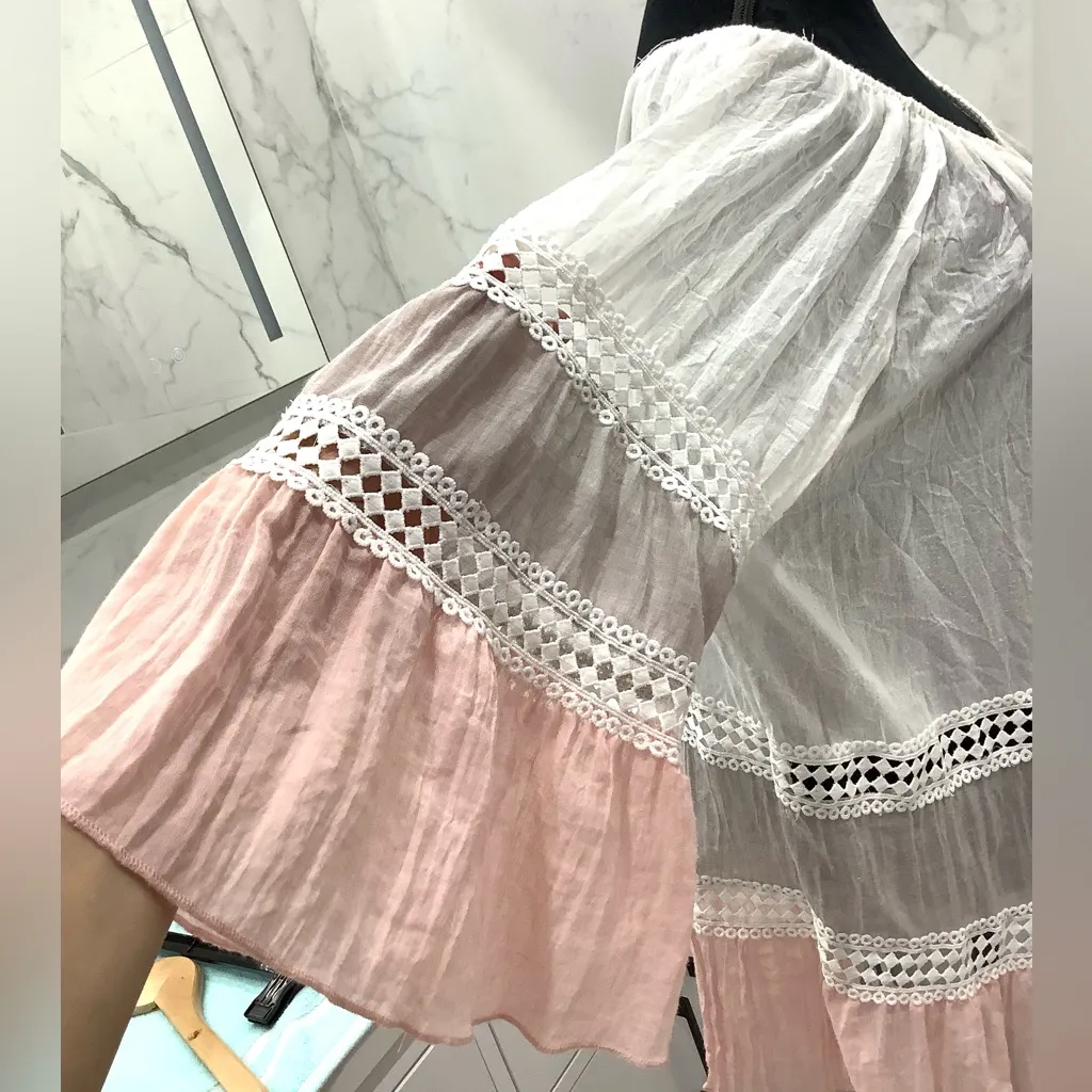 Nice tunic top/ short dress NEW 🌸🌸🌸 Pink Size XL - Image 5