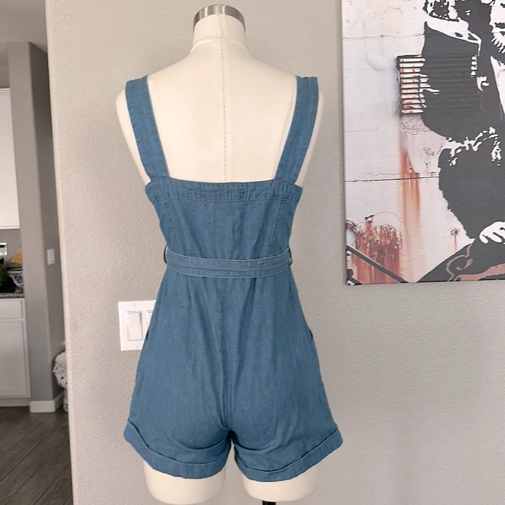 NWOT Chambray romper - Image 4